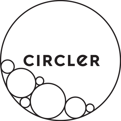 Circler logo black white